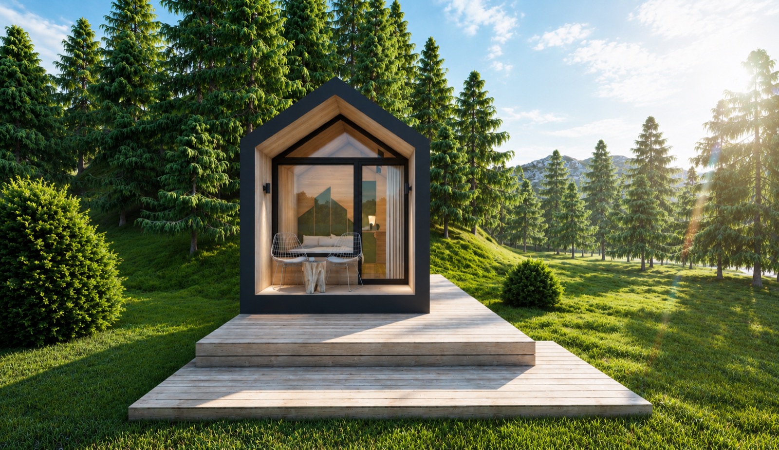 Compact modular home